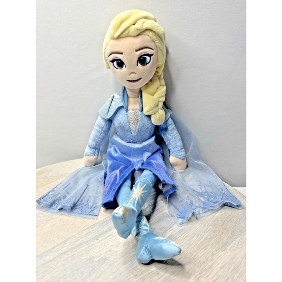Disney Other - Disney Sparkle Princess From Frozen 17” Elsa Plush Stuffed